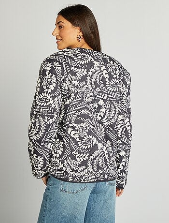 Giacca double face oversize