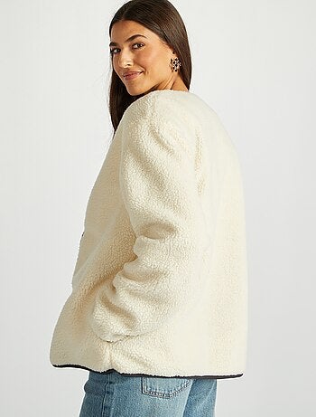 Giacca double face oversize