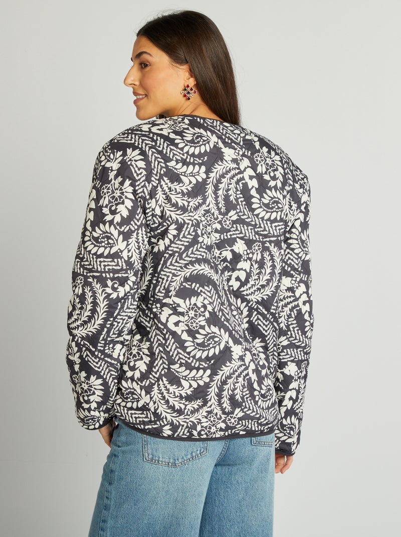 Giacca double face oversize NERO - Kiabi