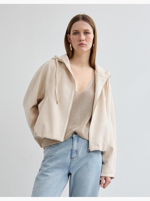 Giacca effetto camoscio, MO Fashion - Kiabi