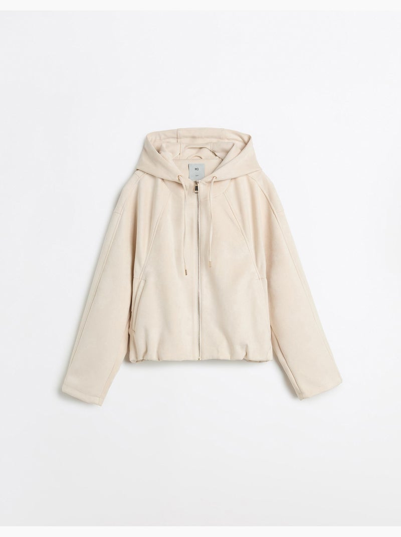 Giacca effetto camoscio, MO Fashion Beige - Kiabi