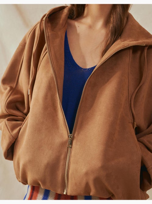 Giacca effetto camoscio, MO Fashion - Kiabi