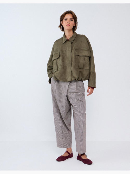 Giacca effetto camoscio, mo fashion - Kiabi
