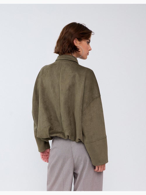 Giacca effetto camoscio, mo fashion - Kiabi