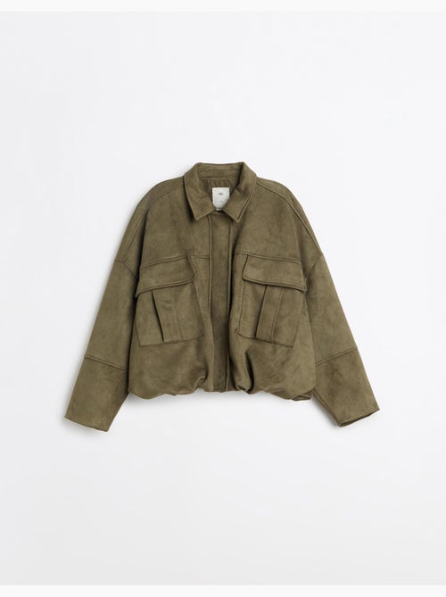 Giacca effetto camoscio, mo fashion - Kiabi