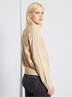 Giacca effetto lino - Kiabi