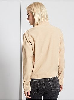 Giacca effetto lino - Kiabi