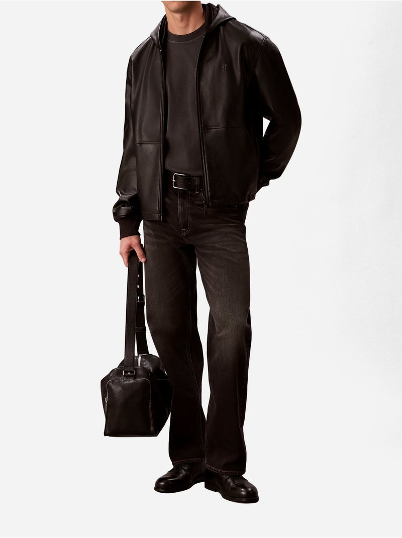Giacca effetto pelle - calvin klein Nero Nero - Kiabi