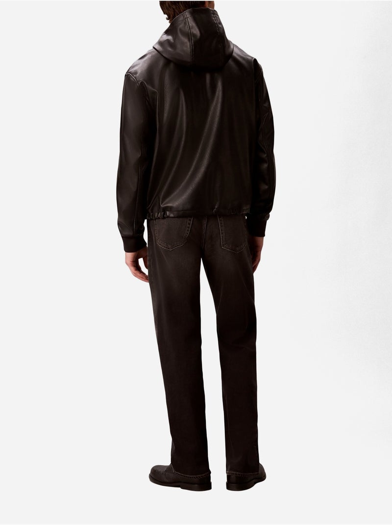 Giacca effetto pelle - calvin klein Nero Nero - Kiabi