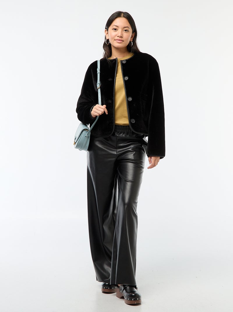 Street One Giacca Donna Effetto Seta A323536 – Leggera Con Bottoni E Scollo A V
