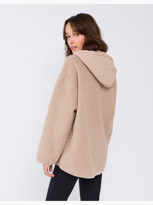 Giacca effetto sherpa, mo fashion - Kiabi Giacca effetto sherpa, mo fashion - Kiabi