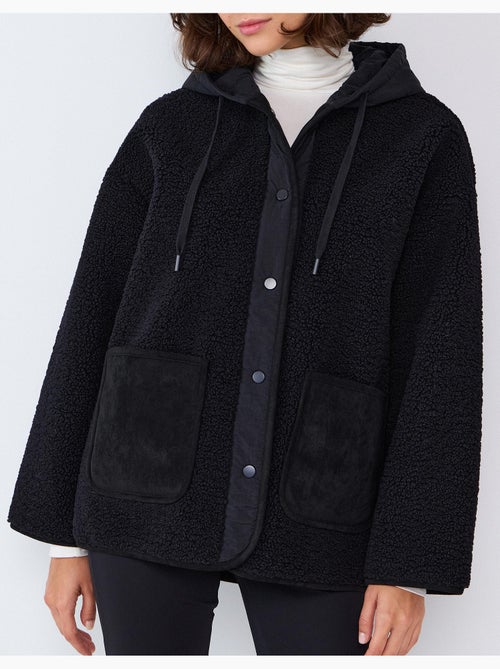Giacca effetto sherpa, mo fashion - Kiabi Giacca effetto sherpa, mo fashion - Kiabi