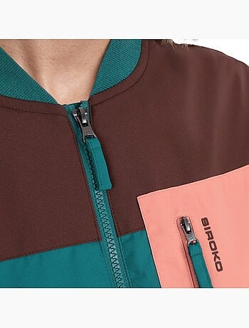 Giacca escursionismo isolante colletto bomber donna donna sarek-w
