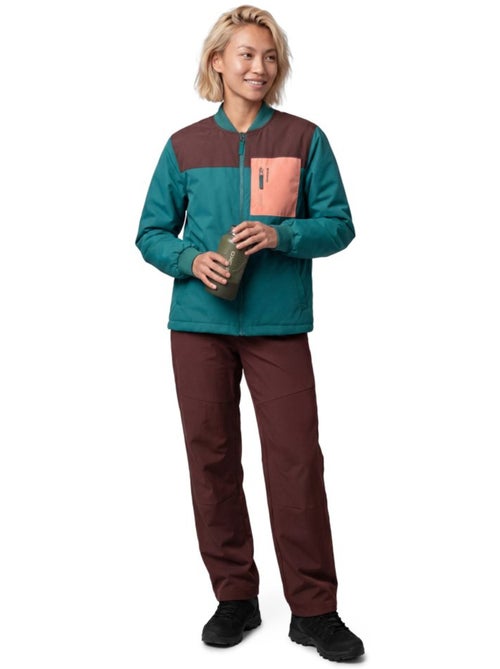 Giacca escursionismo isolante colletto bomber donna donna sarek-w - Kiabi