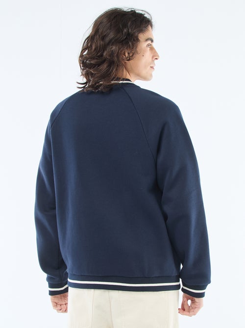 Giacca felpata stile americano - Kiabi