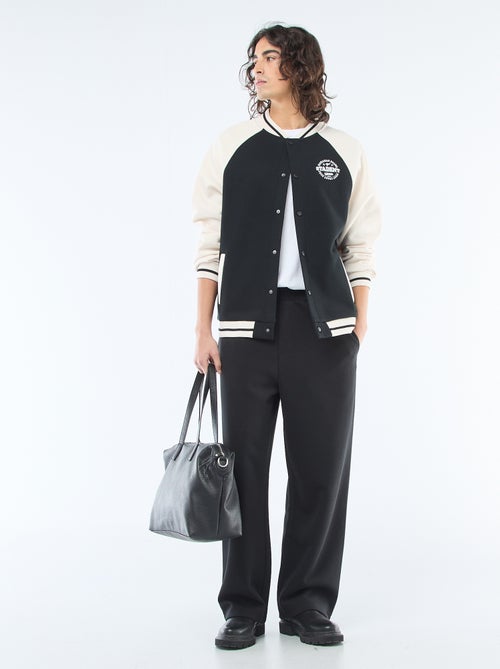 Giacca felpata stile americano - Kiabi