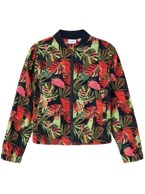 Giacca Floreale Bambina Name It - - Kiabi
