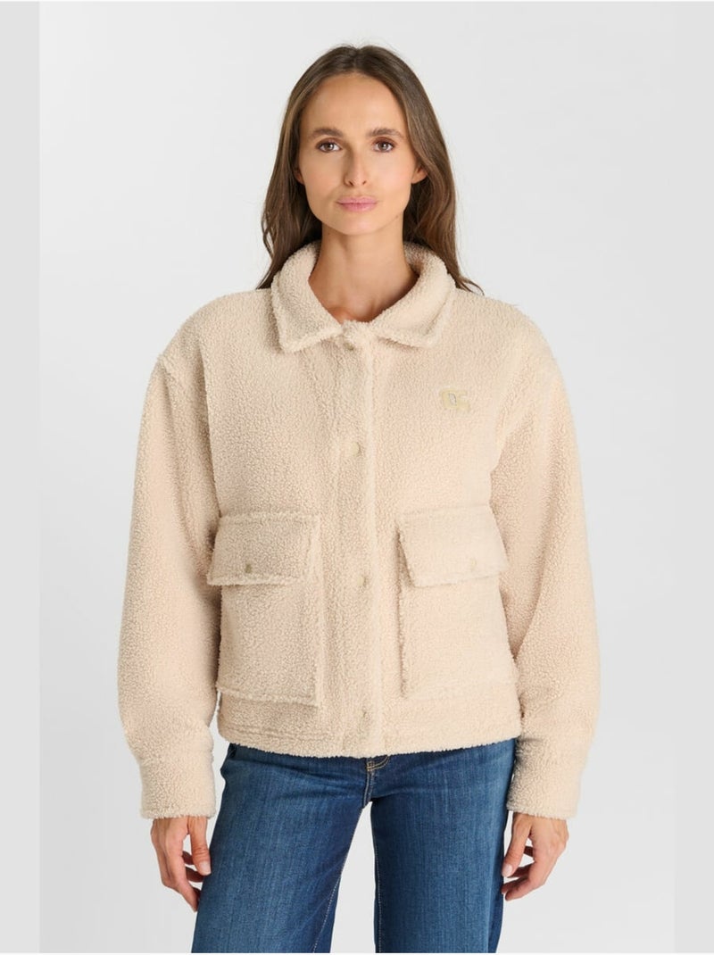 Giacca floriane Beige - Kiabi