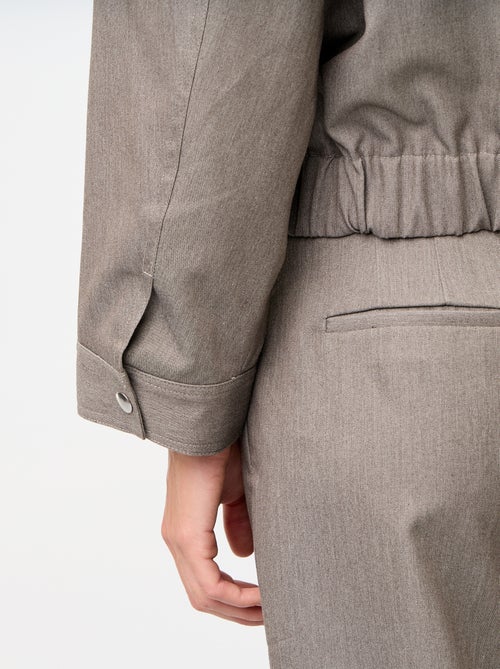 Giacca fluida con apertura a zip - Kiabi