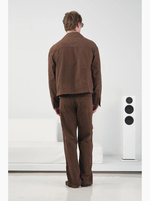 Giacca gabardine cotone con tasca giesto - Kiabi Giacca gabardine cotone con tasca giesto - Kiabi