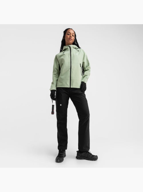 Giacca hardshell per l’escursionismo da donna escursionismo donna lac léman - Kiabi