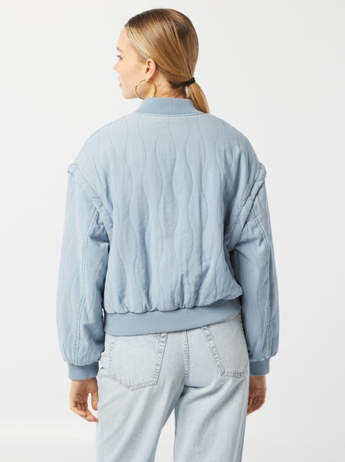 Giacca imbottita 2 in 1 con maniche staccabili - Kiabi