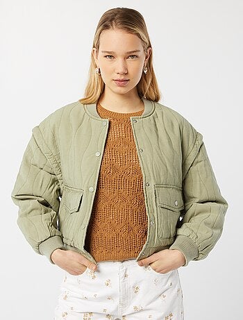 Giacca imbottita 2 in 1 con maniche staccabili