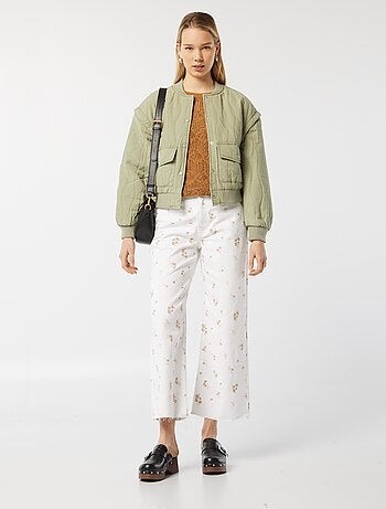 Giacca imbottita 2 in 1 con maniche staccabili