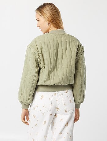 Giacca imbottita 2 in 1 con maniche staccabili