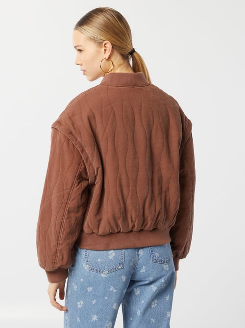 Giacca imbottita 2 in 1 con maniche staccabili - Kiabi