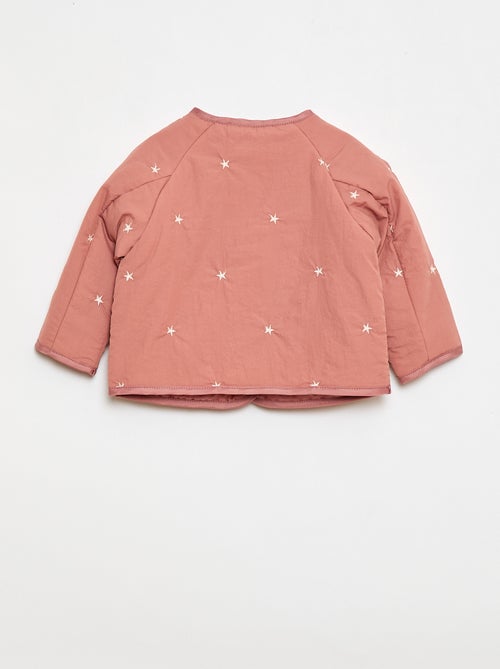 Giacca imbottita a collo rotondo in tessuto idrorepellente - Kiabi