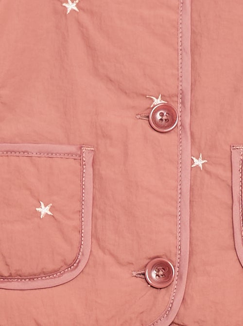 Giacca imbottita a collo rotondo in tessuto idrorepellente - Kiabi