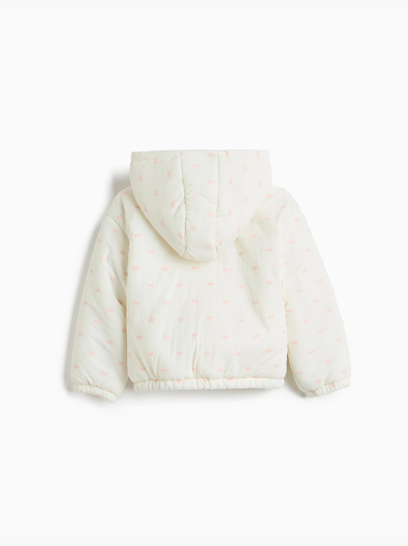 Giacca imbottita con cappuccio, mo fashion Bianco - Kiabi