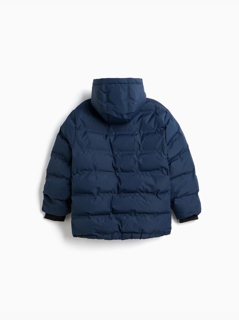 Giacca imbottita con cappuccio, mo fashion Blu - Kiabi