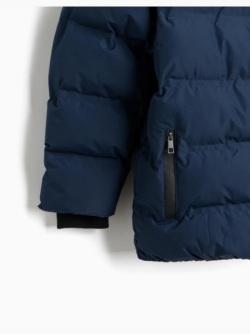 Giacca imbottita con cappuccio, mo fashion Blu - Kiabi