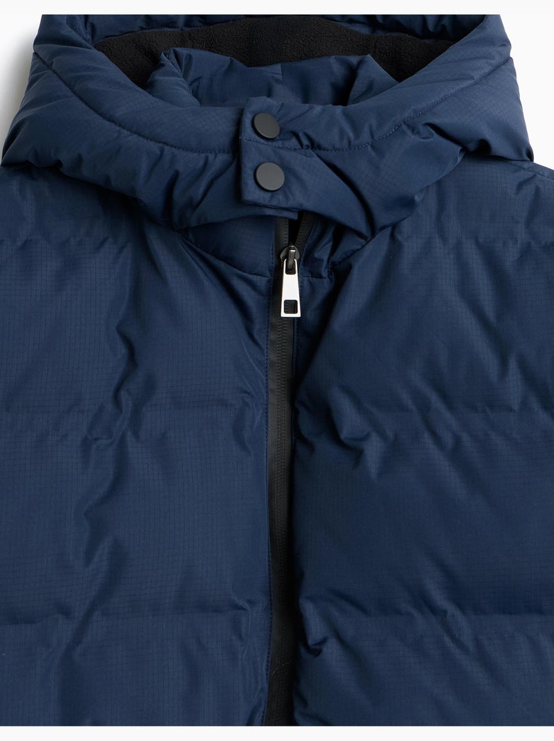 Giacca imbottita con cappuccio, mo fashion Blu - Kiabi