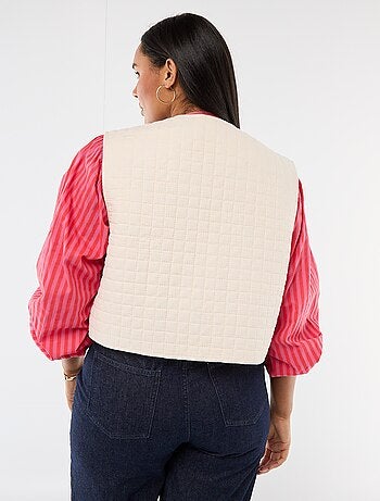 Giacca imbottita con ricami