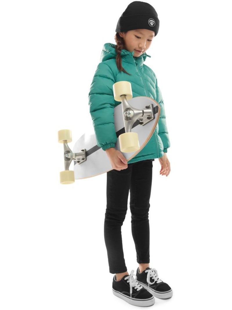 Giacca imbottita da bambine lifestyle bambini e bambine jellybean-g Verde - Kiabi