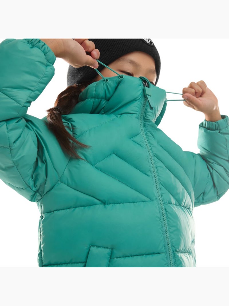 Giacca imbottita da bambine lifestyle bambini e bambine jellybean-g Verde - Kiabi