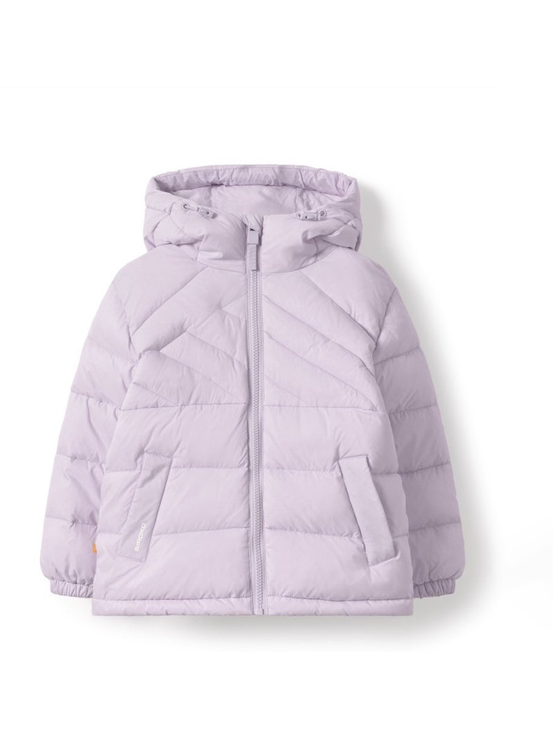 Giacca imbottita da bambine lifestyle bambini e bambine mousse-g Viola - Kiabi