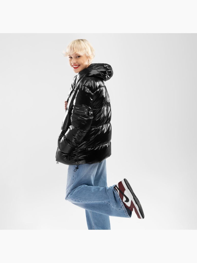 Giacca imbottita donna lifestyle donna barent-w Nero - Kiabi