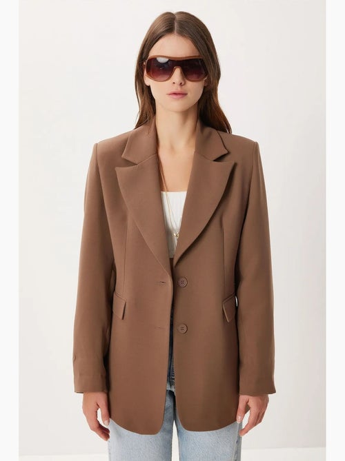 Giacca imbottita in gabardine con chiusura a bottoni istanbul - Kiabi Giacca imbottita in gabardine con chiusura a bottoni istanbul - Kiabi