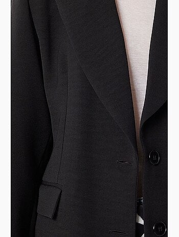 Giacca imbottita in gabardine con chiusura a bottoni istanbul