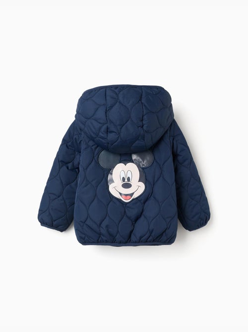 Giacca imbottita Mickey con fodera in pile - Kiabi
