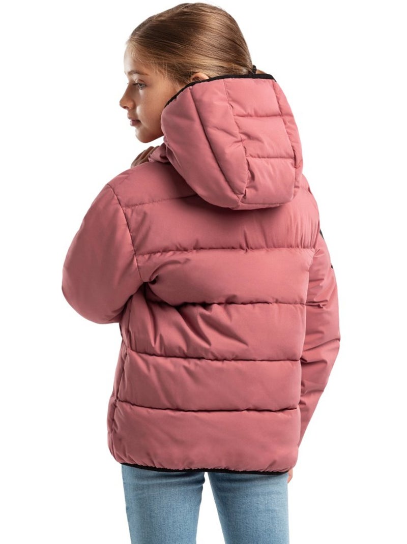 Giacca imbottita resistente all'acqua bambine lifestyle bambini e bambine mist-g Rosa - Kiabi