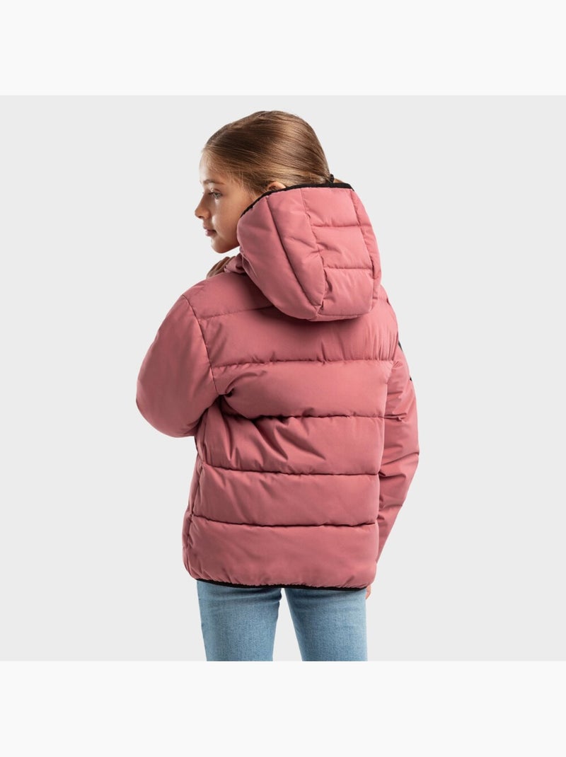 Giacca imbottita resistente all'acqua bambine lifestyle bambini e bambine mist-g Rosa - Kiabi
