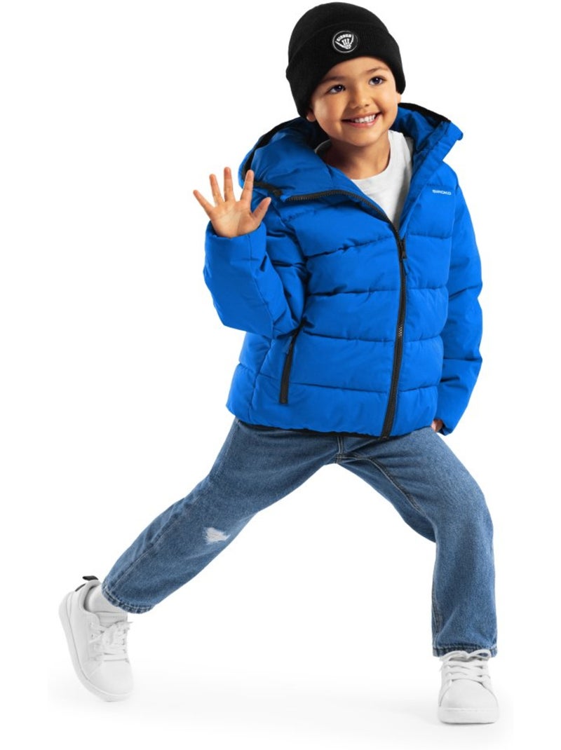 Giacca imbottita resistente all'acqua bambini lifestyle bambini e bambine soul Blu - Kiabi