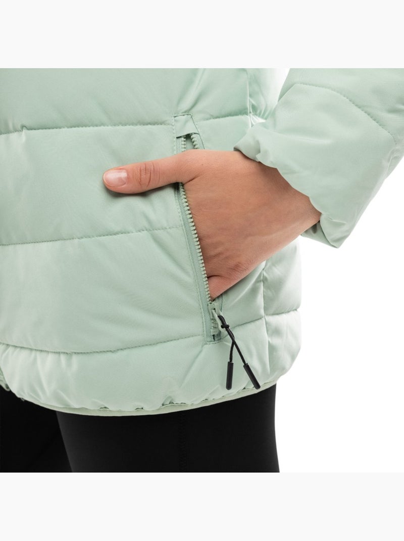Giacca imbottita resistente all'acqua donna lifestyle donna cruise-w Verde - Kiabi