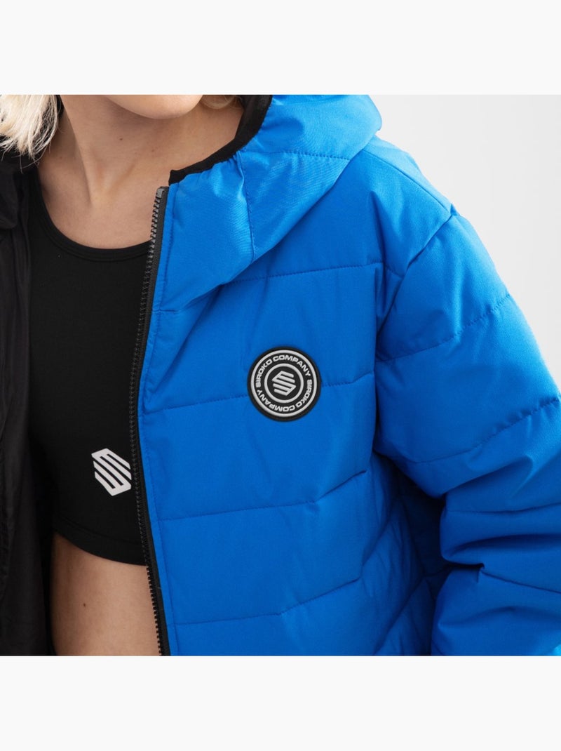 Giacca imbottita resistente all'acqua donna lifestyle donna globe-w Blu - Kiabi
