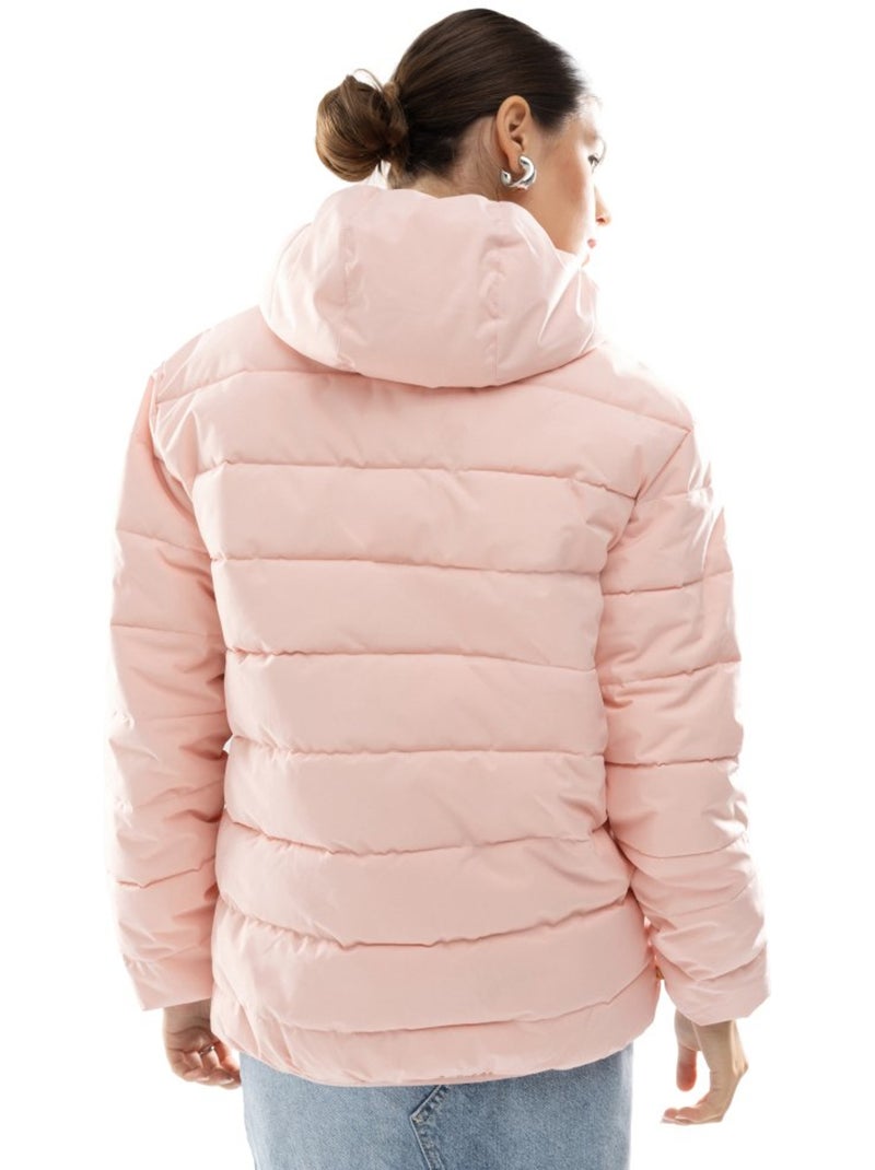 Giacca imbottita resistente all'acqua donna lifestyle donna hokkai-w Rosa - Kiabi